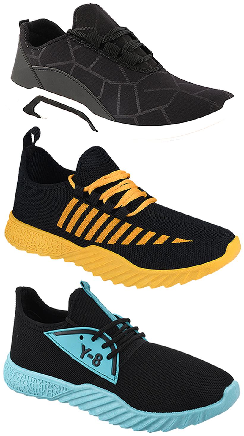 

Birde Men Multi-Color Casual Shoes - BRD-300-BLK-360-386