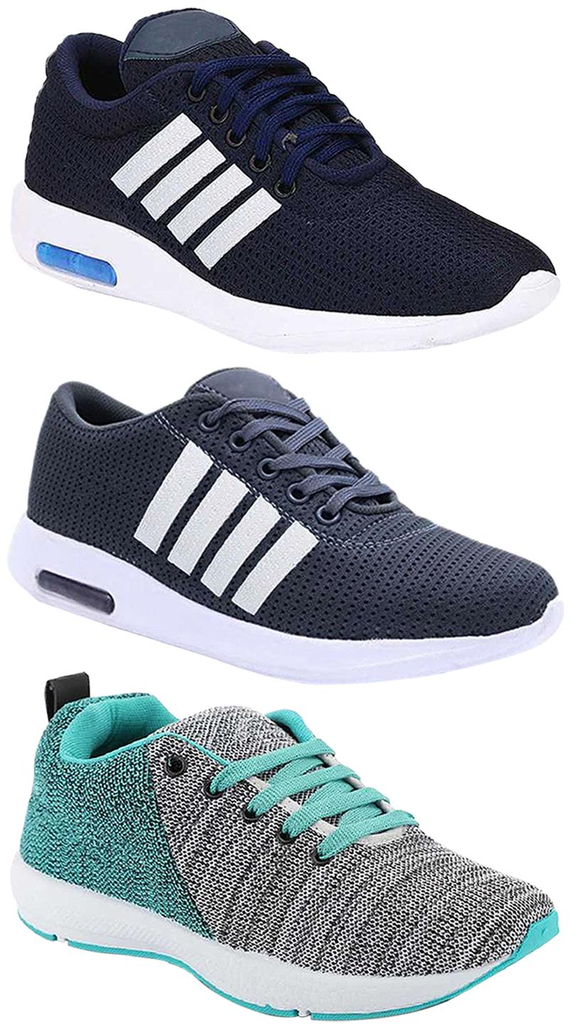 

Birde Men Multi-Color Casual Shoes - CASUAL SPORTS SNEAKERS RUNNNING SHOES - BRD-304-BLU BRD-304-GRY BRD-221