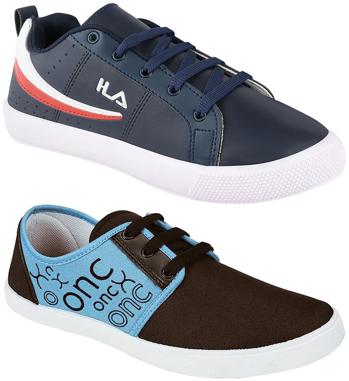 

Birde Men Multi-Color Casual Shoes - BRD-365-ON8-SKY