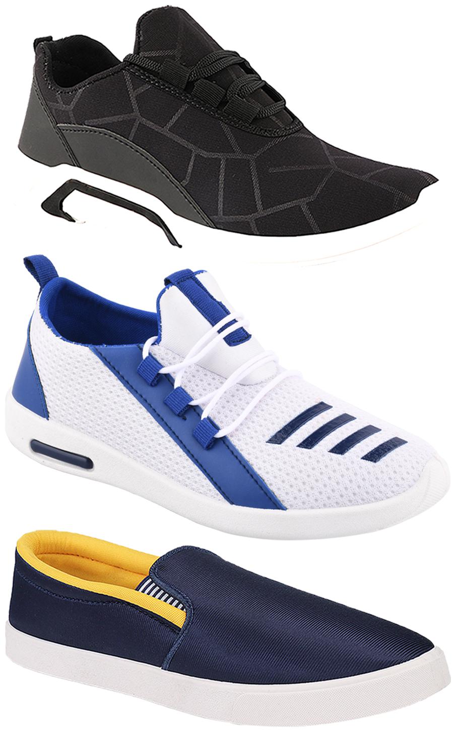 

Birde Men Multi-Color Casual Shoes - BRD-300-BLK BIRDE-52-375