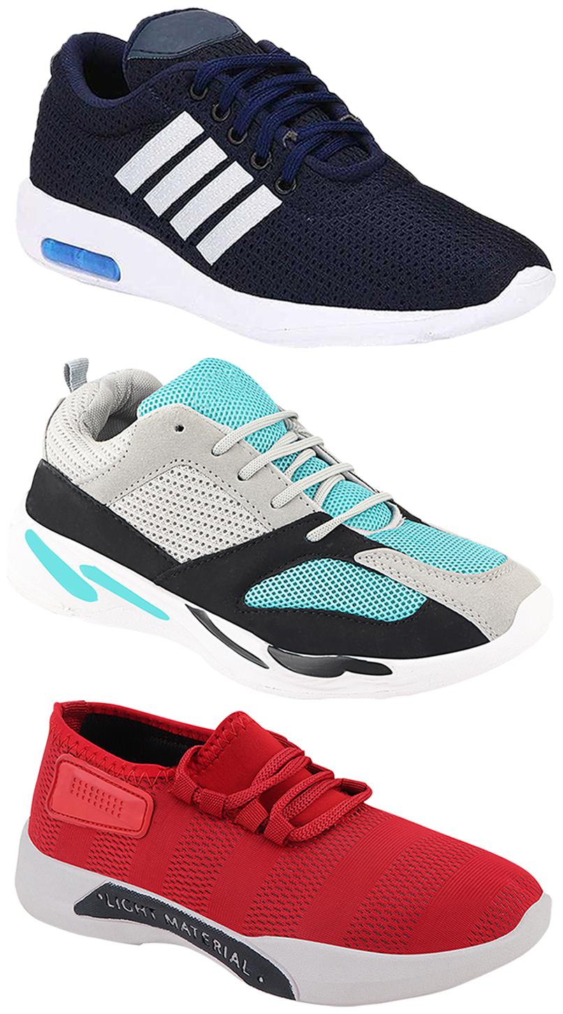 

Birde Men Multi-Color Casual Shoes - CASUAL SPORTS SNEAKERS RUNNNING SHOES - BRD-304-BLU BRD-301-RD BRD-332