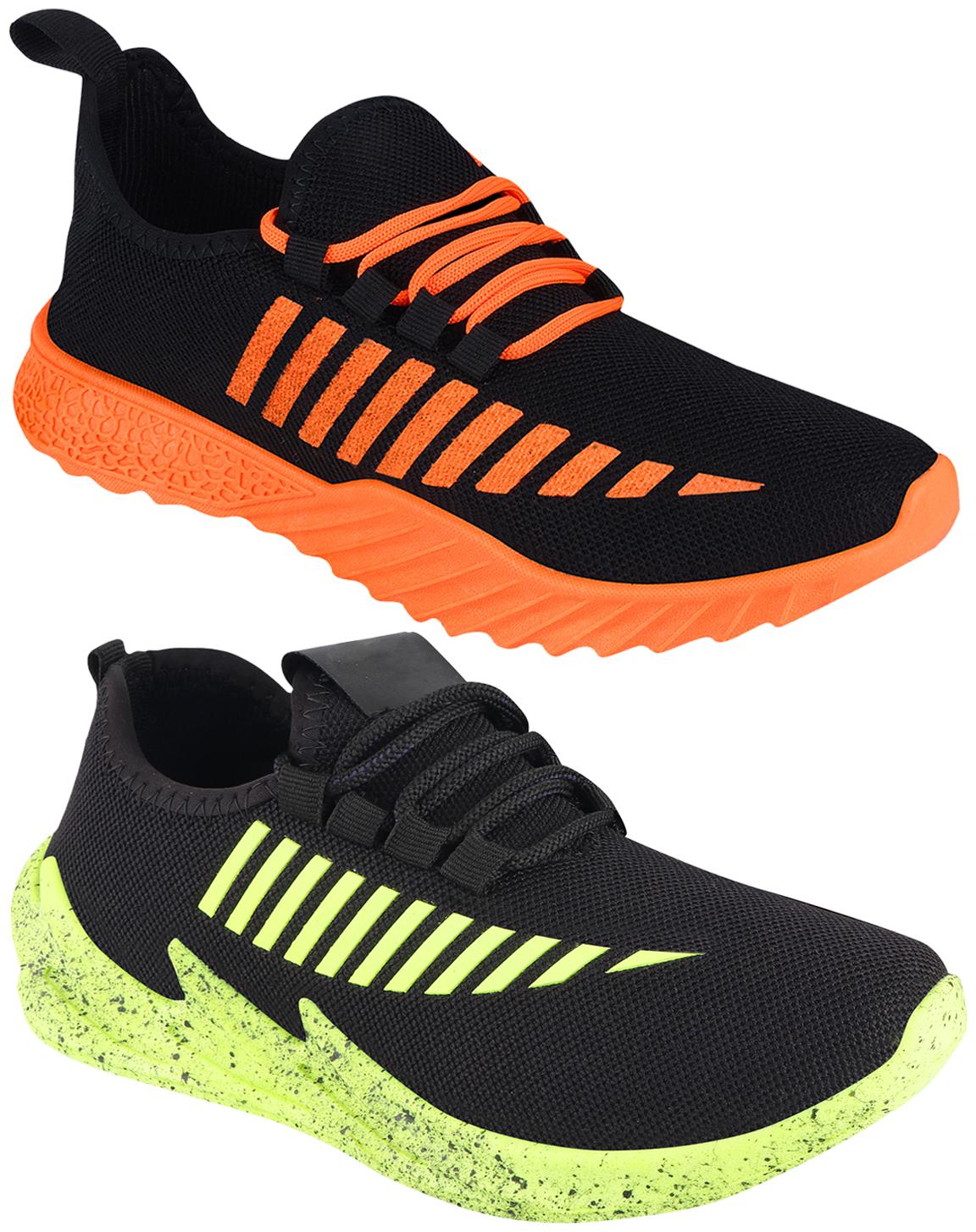 

Birde Multicolor Mesh Casual Shoes For Men (Pack of 2)