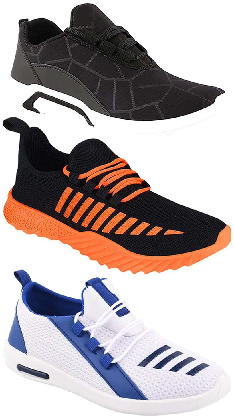 

Birde Men Multi-Color Casual Shoes - BRD-300-BLK-359-375