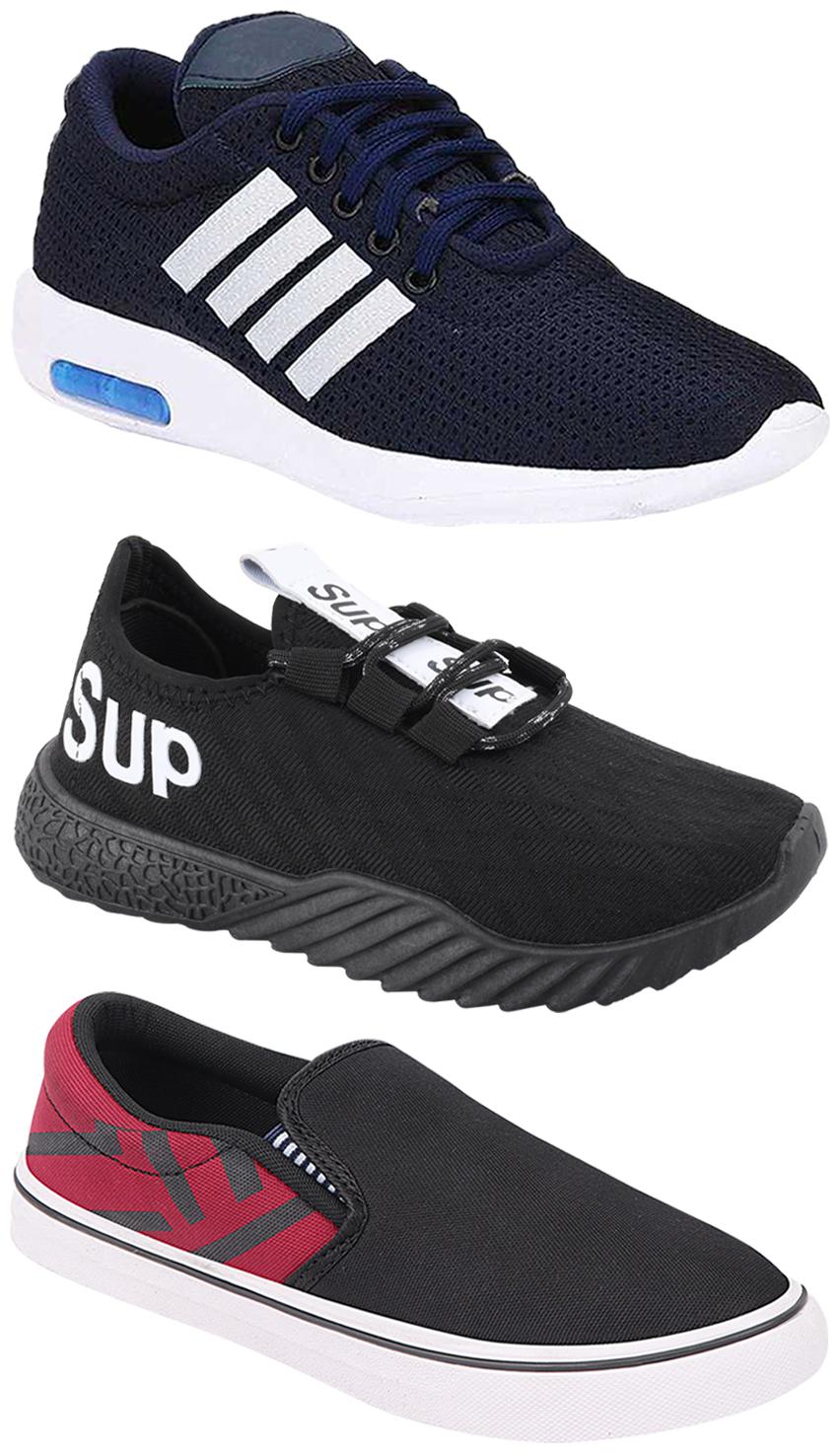 

Birde Men Multi-Color Casual Shoes - CASUAL SPORTS SNEAKERS RUNNNING SHOES - BRD-304-BLU BRD-308-MRN BRD-384