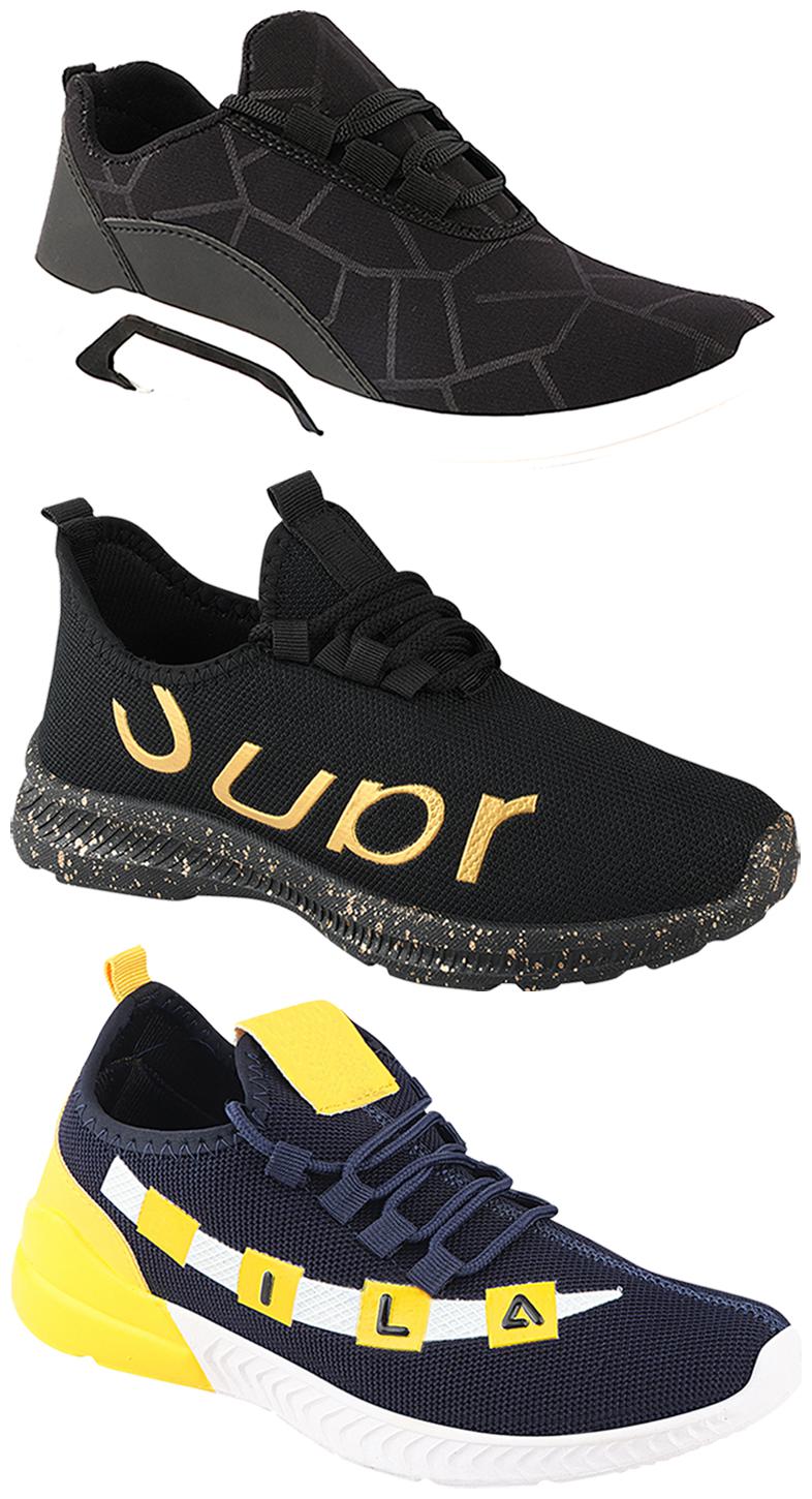 

Birde Men Multi-Color Casual Shoes - CASUAL SPORTS SNEAKERS RUNNNING SHOES - BRD-300-BLK-330-368