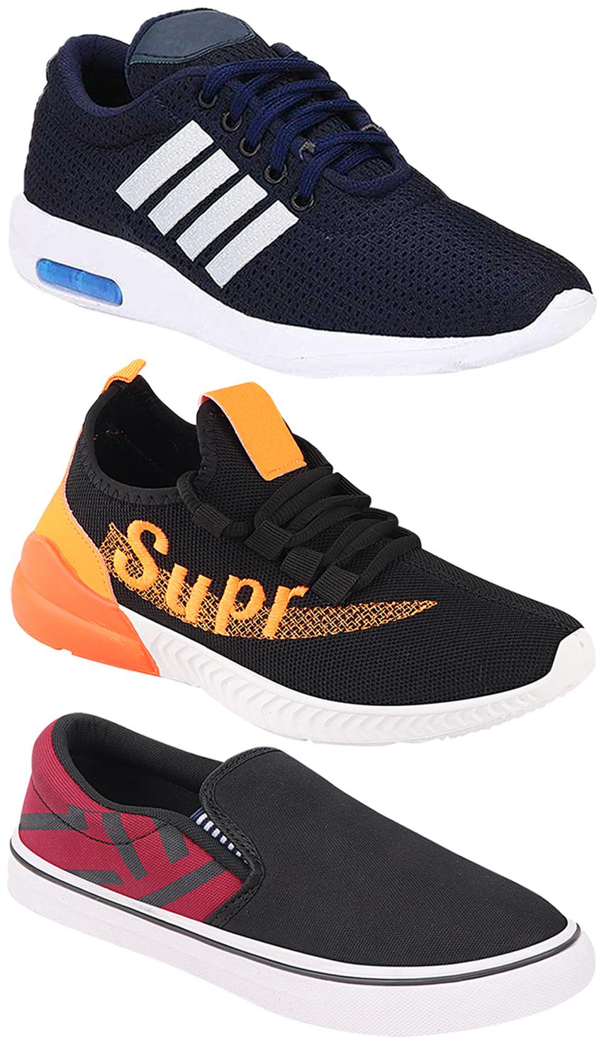 

Birde Men Multi-Color Casual Shoes - CASUAL SPORTS SNEAKERS RUNNNING SHOES - BRD-304-BLU BRD-308-MRN BRD-331