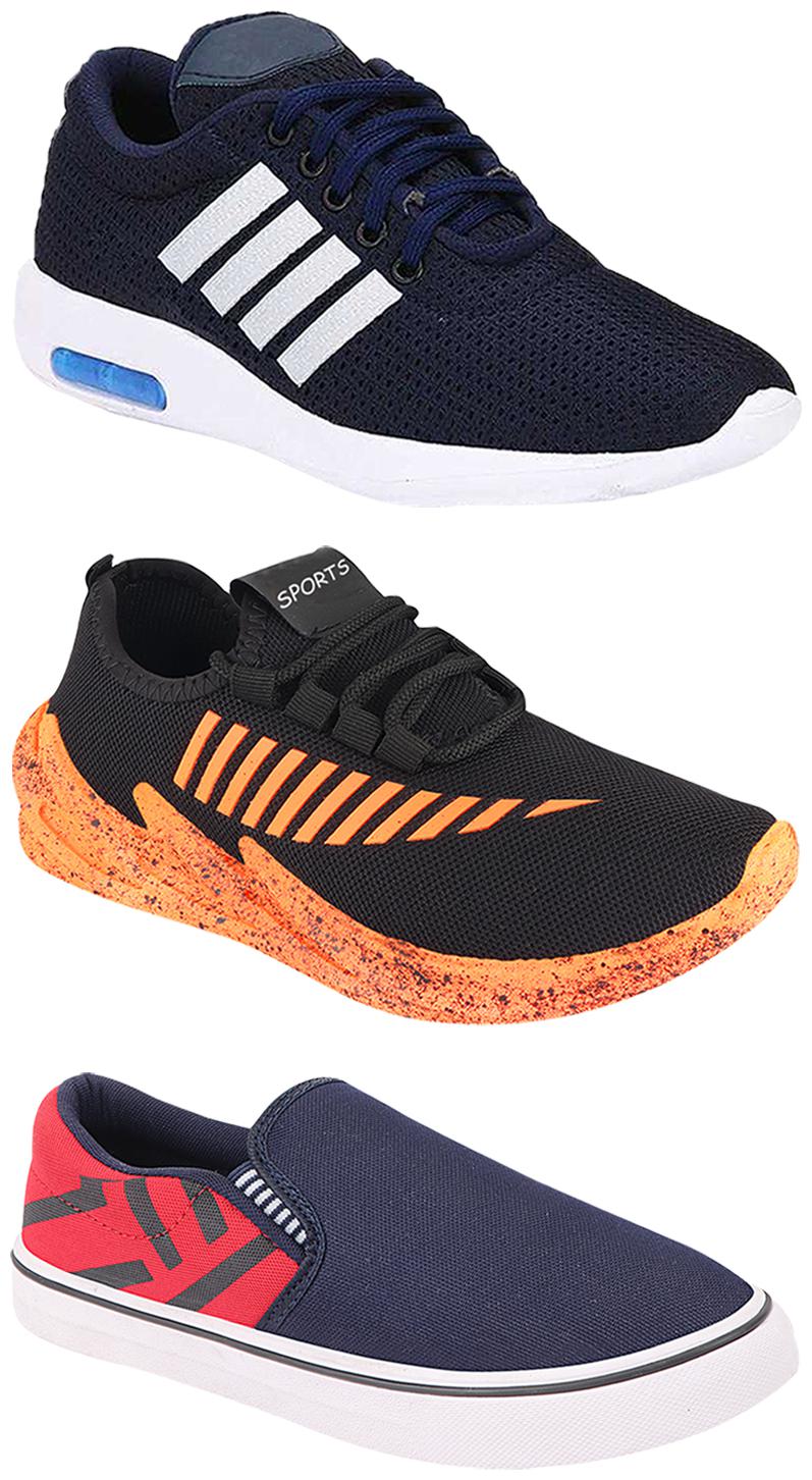 

Birde Men Multi-Color Casual Shoes - BRD-304-BLU BRD-308-RED BRD-324-ORNG