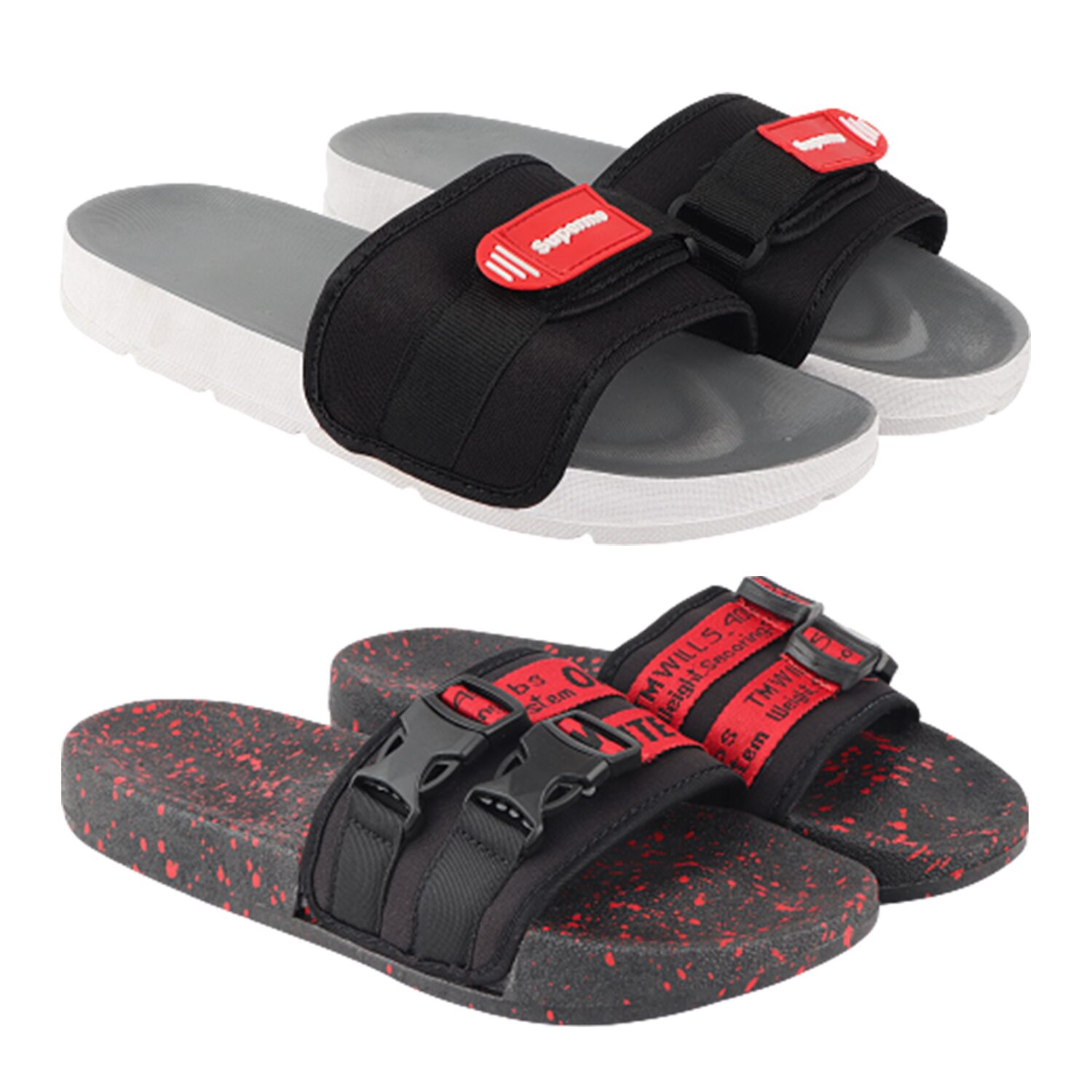 

Birde Men Multi Flip-Flops - 2 Pair