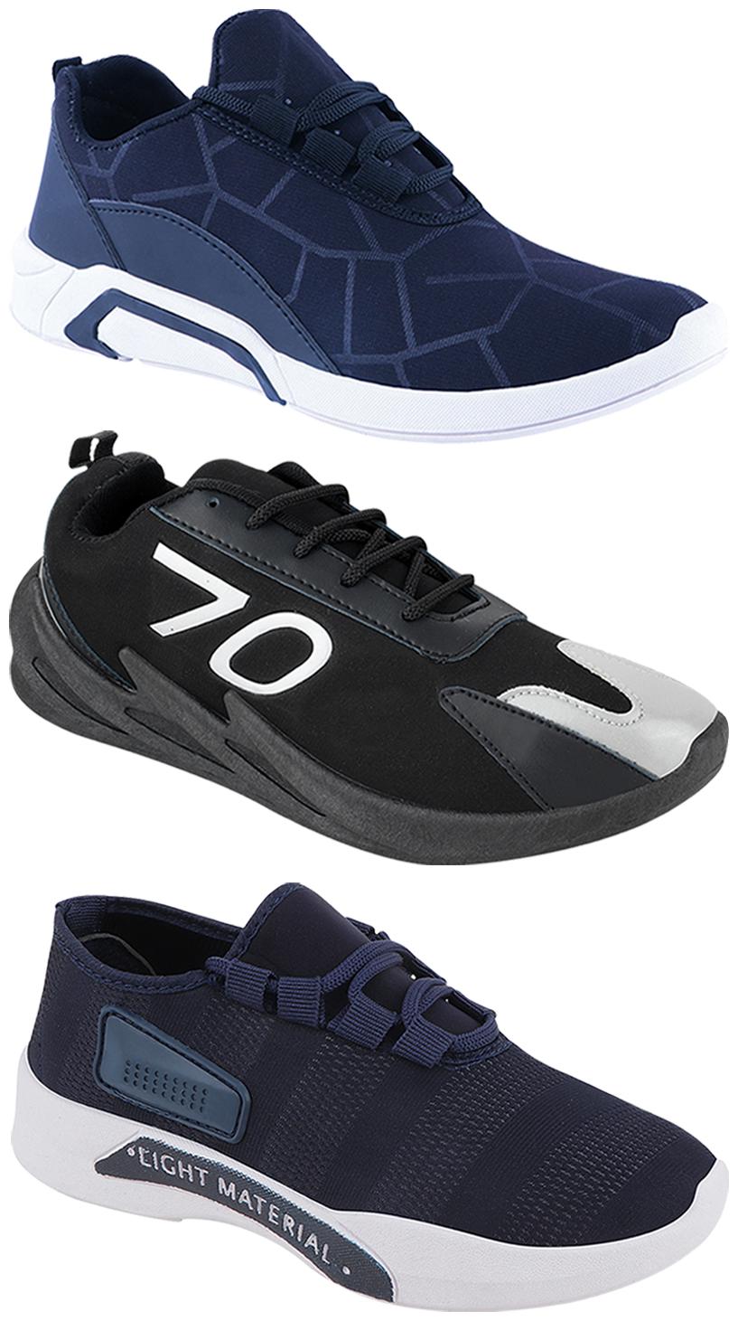 

Birde Men Multi-Color Casual Shoes - CASUAL SPORTS SNEAKERS RUNNNING SHOES - BRD-300-BLU-301-BLU-350