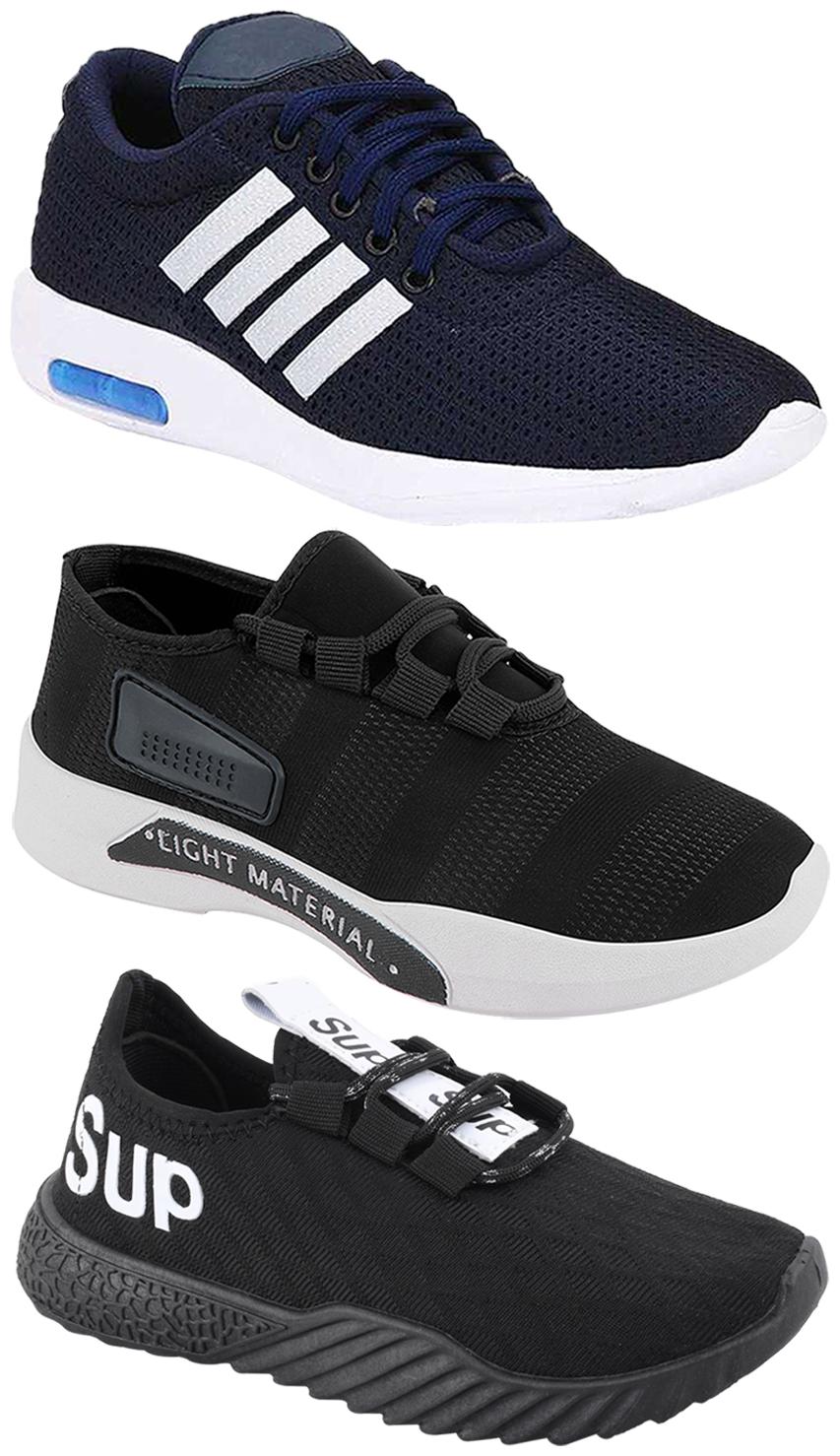 

Birde Men Multi-Color Casual Shoes - CASUAL SPORTS SNEAKERS RUNNNING SHOES - BRD-304-BLU BRD-301-BLK BRD-384