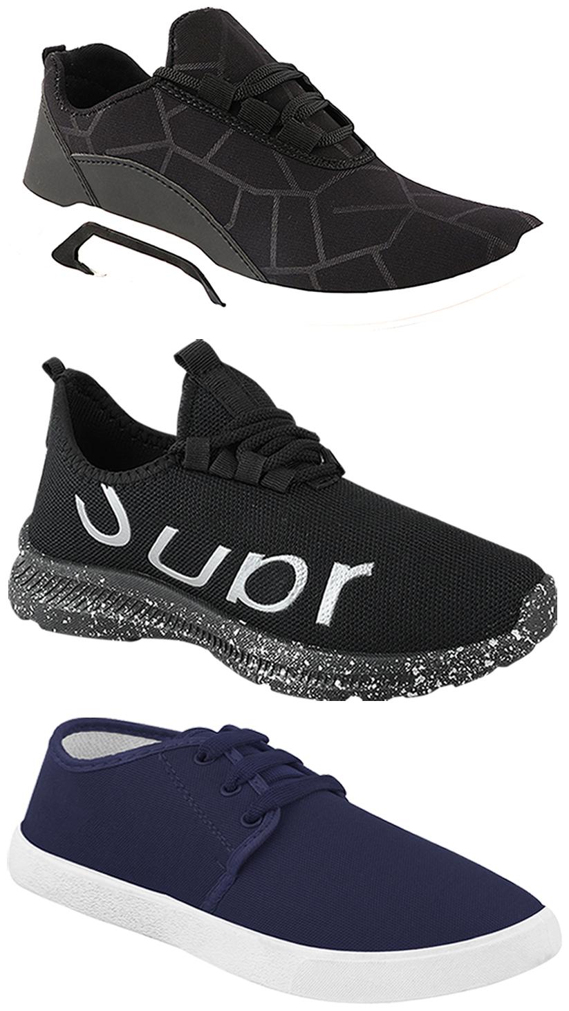 

Birde Men Multi-Color Casual Shoes - BRD-300-BLK-1078-369