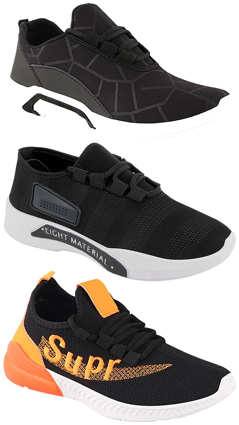 

Birde Men Multi-Color Casual Shoes - CASUAL SPORTS SNEAKERS RUNNNING SHOES - BRD-300-BLK-301-BLK-331