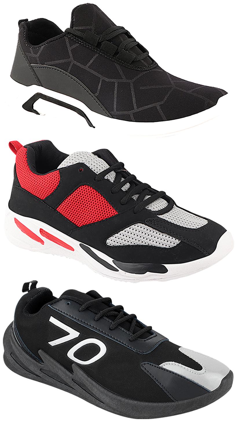 

Birde Men Multi-Color Casual Shoes - CASUAL SPORTS SNEAKERS RUNNNING SHOES - BRD-300-BLK-334-350