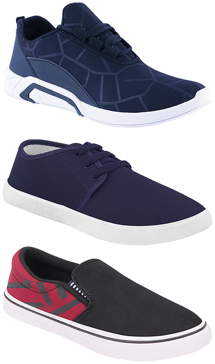 

Birde Men Multi-Color Casual Shoes - BRD-300-BLU-1078-308-MRN