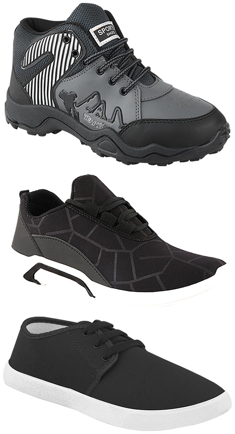 

Birde Men Multi-Color Casual Shoes - BRD-300-BLK-349-367