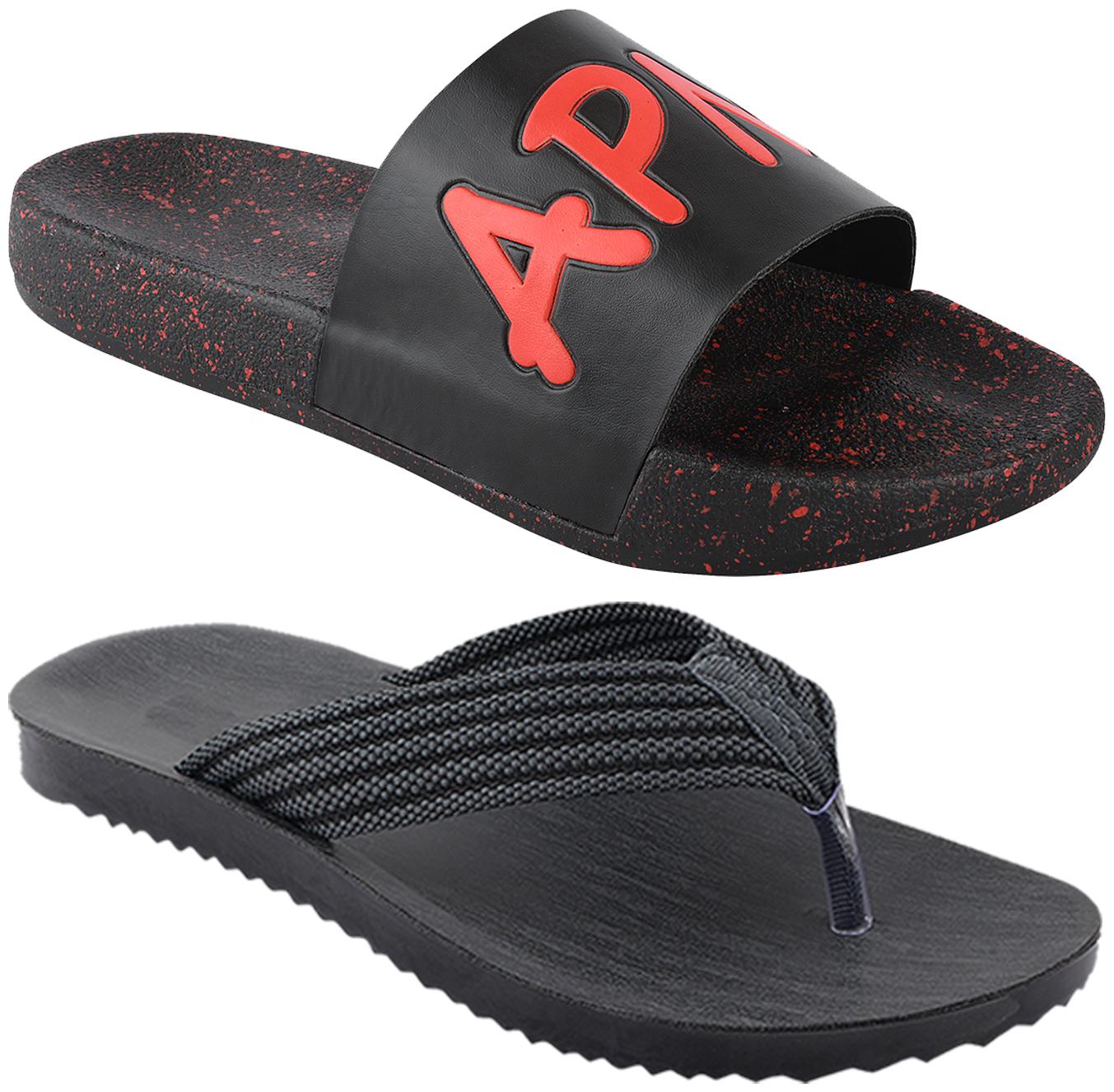 

Birde Men Multi Flip-Flops - 2 Pair