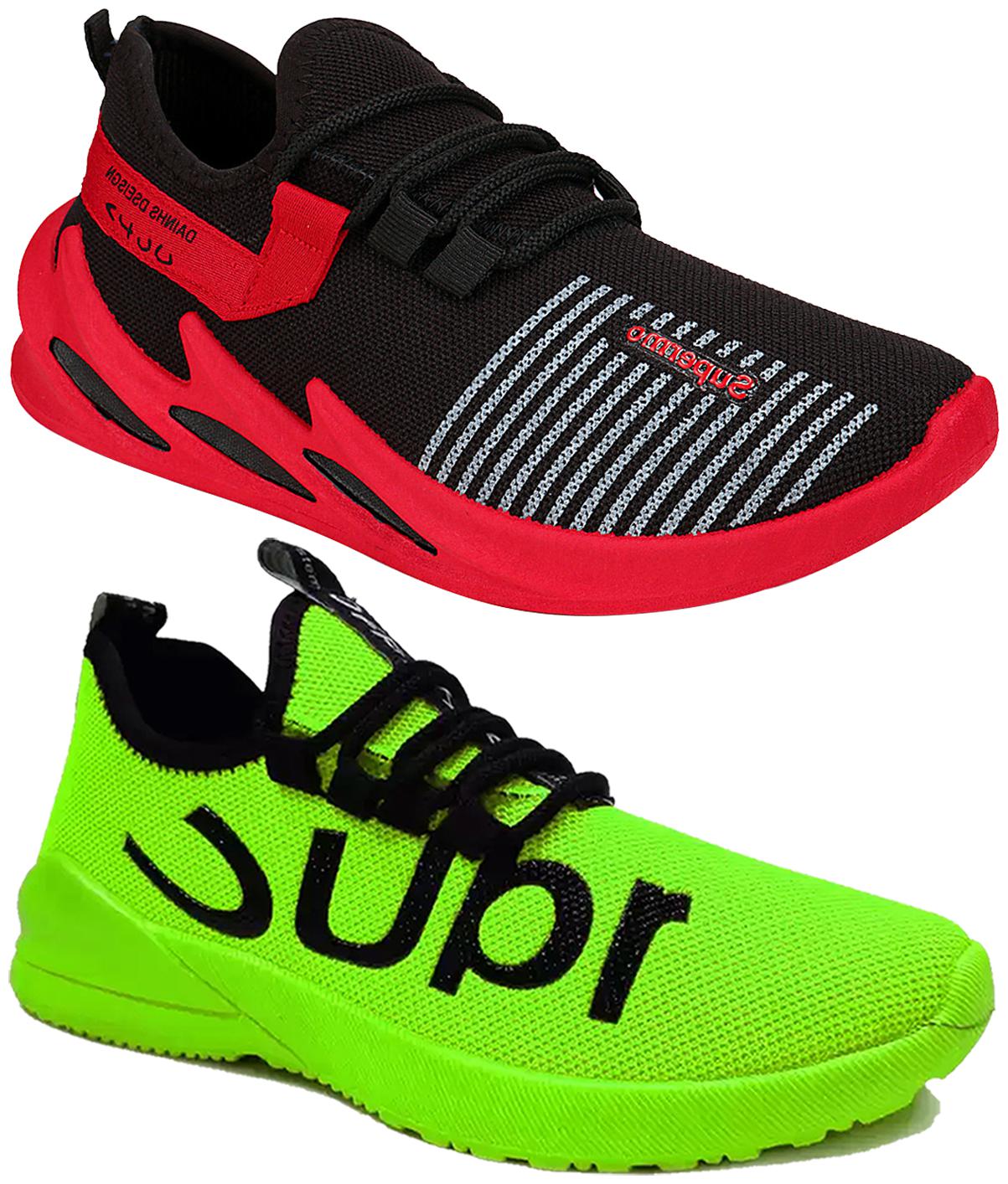 

Birde Men Multi-Color Casual Shoes - BRD-370-BL-SUPER-SGRN