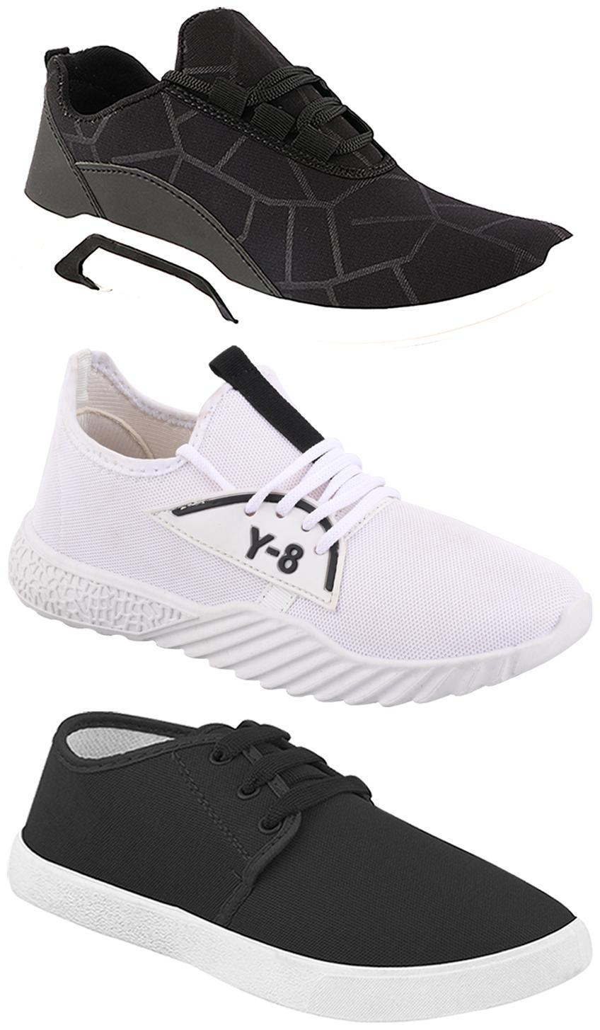 

Birde Men Multi-Color Casual Shoes - BRD-300-BLK-349-377