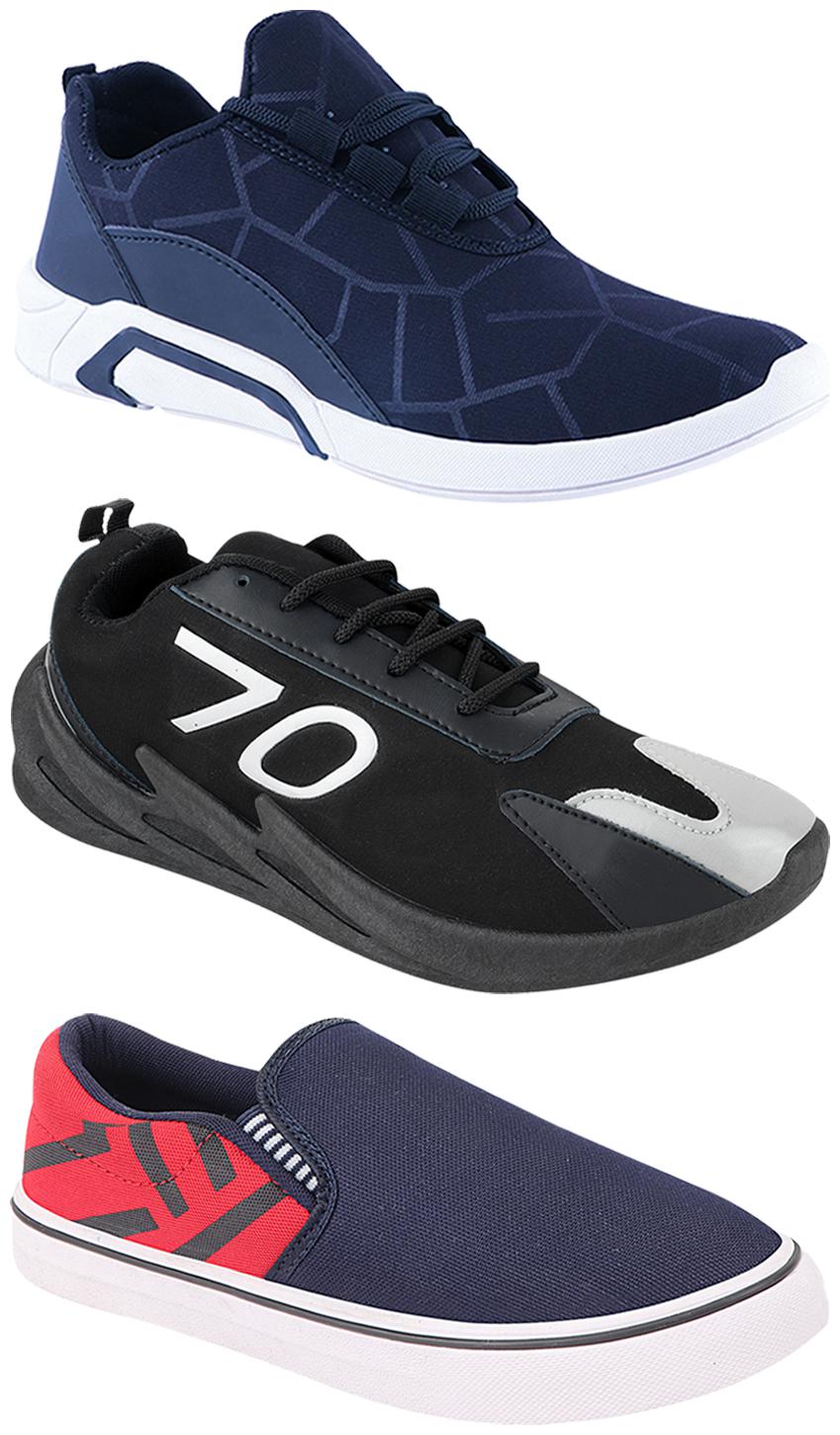 

Birde Men Multi-Color Casual Shoes - CASUAL SPORTS SNEAKERS RUNNNING SHOES - BRD-300-BLU-308-RED-350