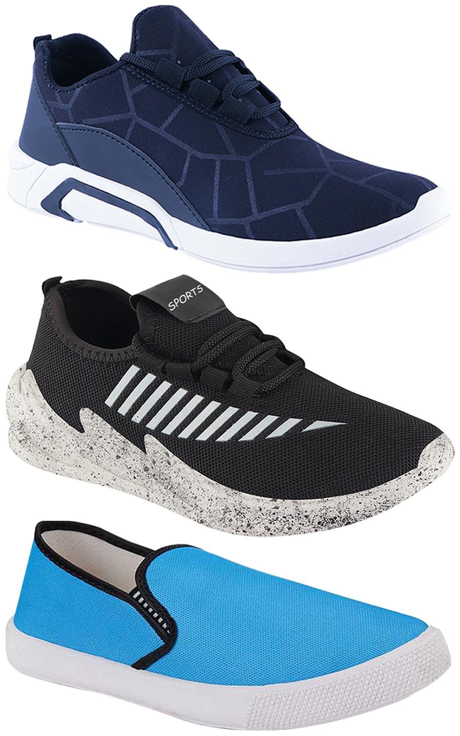 

Birde Men Multi-Color Casual Shoes - BRD-300-BLU-309-SKY-324-GRY