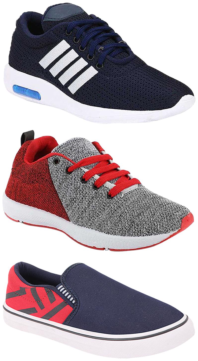 

Birde Men Multi-Color Casual Shoes - BRD-304-BLU BRD-308-RED BRD-222