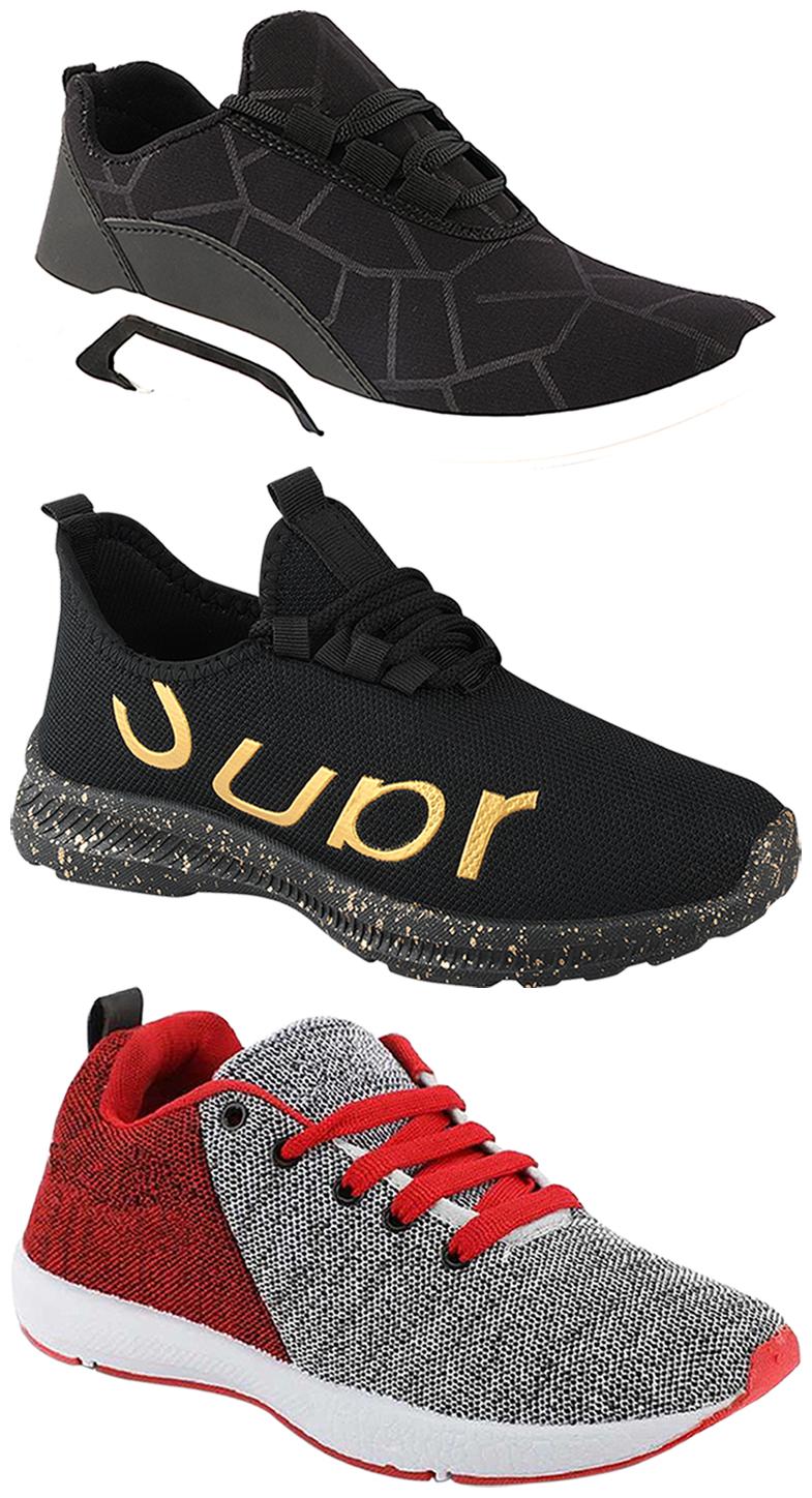 

Birde Men Multi-Color Casual Shoes - BRD-300-BLK-222-368