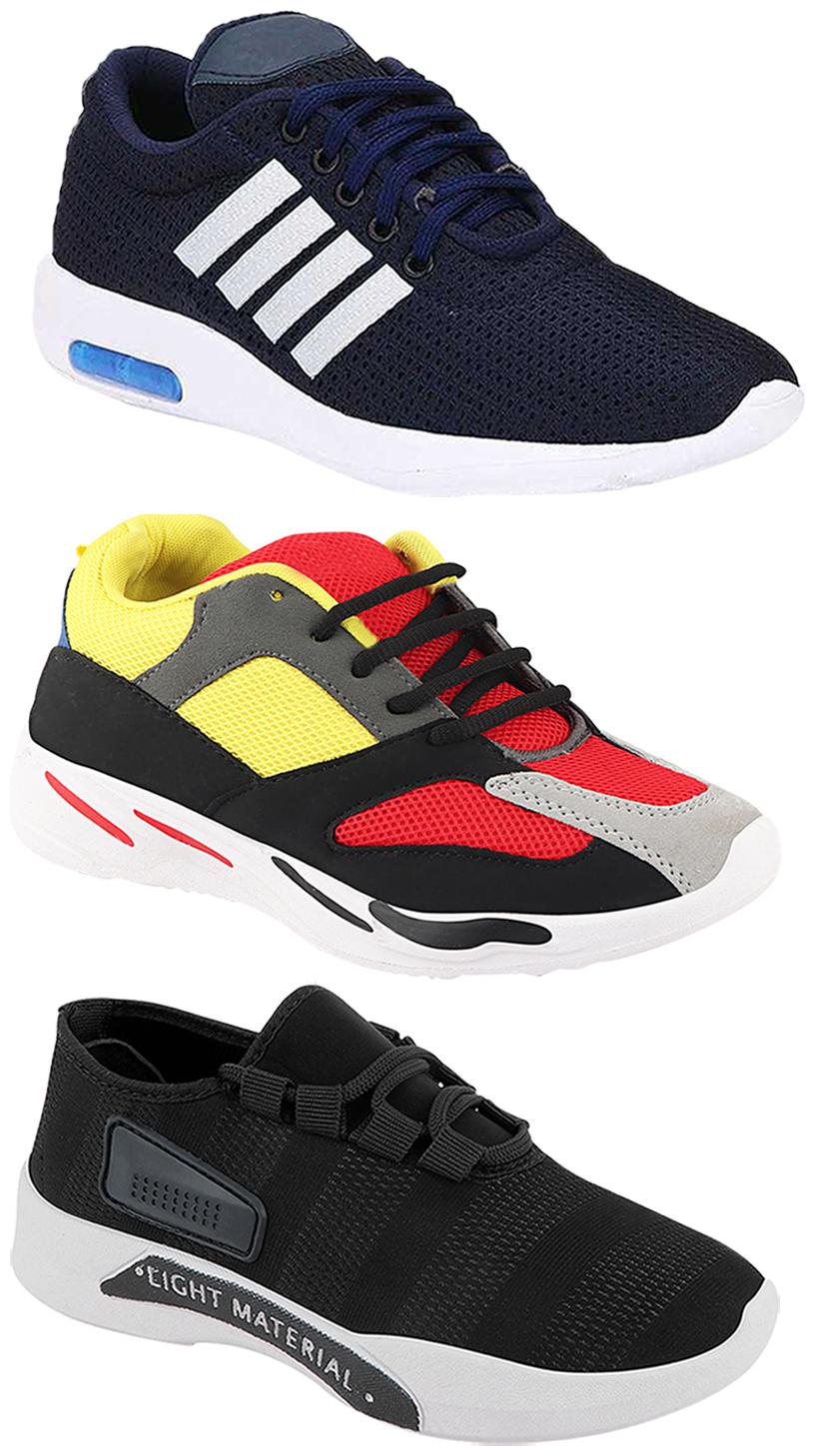 

Birde Men Multi-Color Casual Shoes - CASUAL SPORTS SNEAKERS RUNNNING SHOES - BRD-304-BLU BRD-301-BLK BRD-333