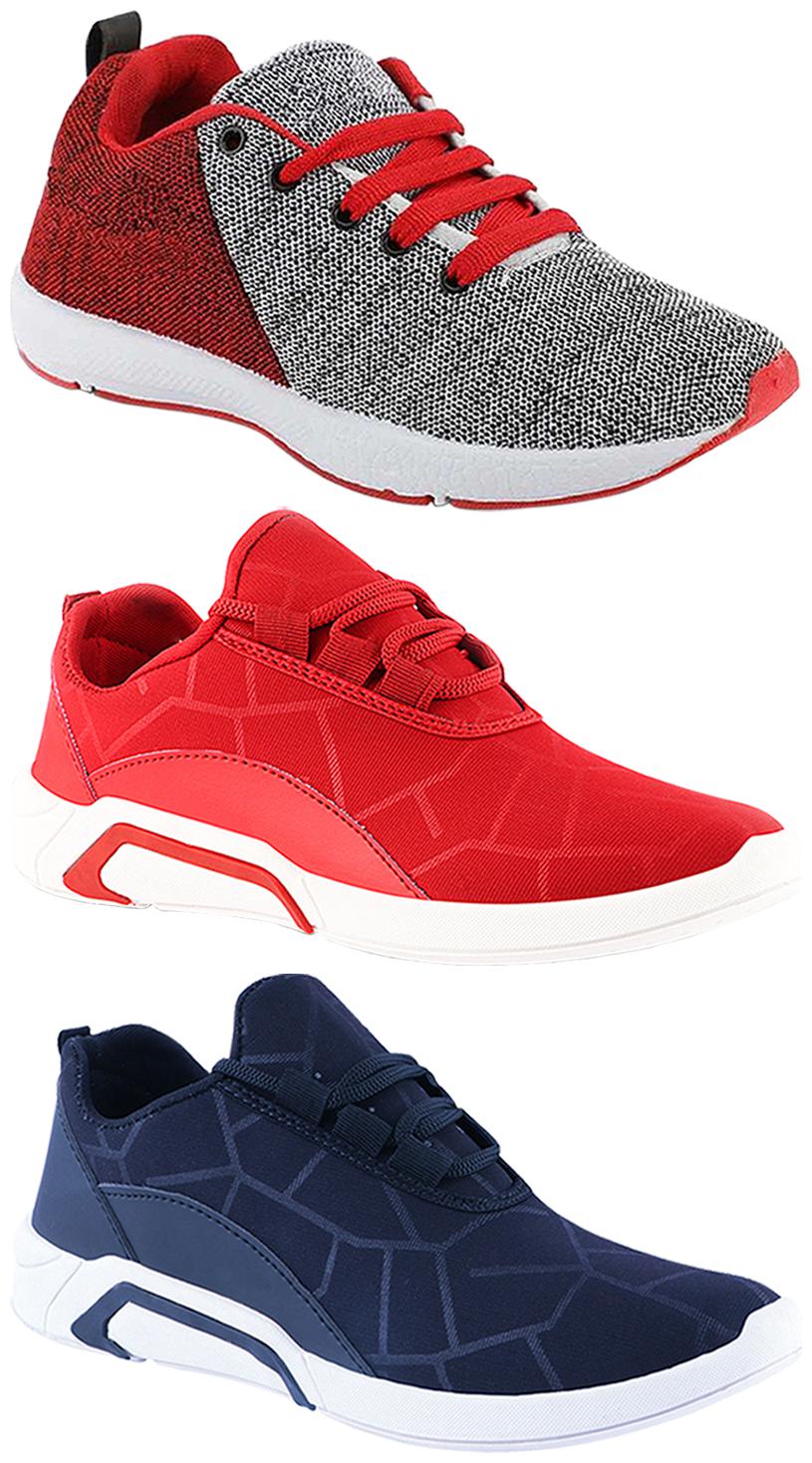 

Birde Men Multi-Color Casual Shoes - CASUAL SPORTS SNEAKERS RUNNNING SHOES - BRD-300-BLU-300-RED-222