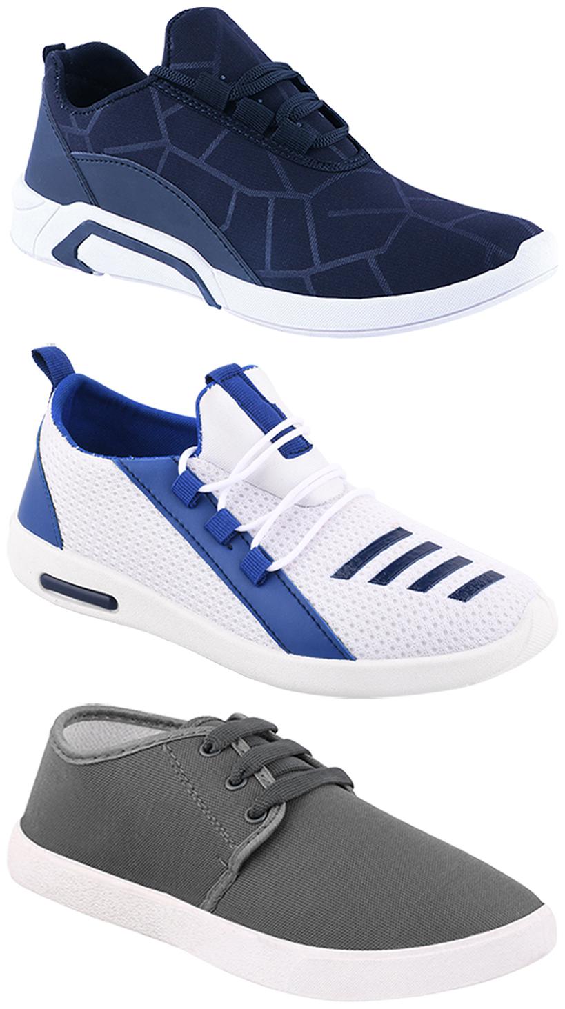 

Birde Men Multi-Color Casual Shoes - BRD-300-BLU-1079-375