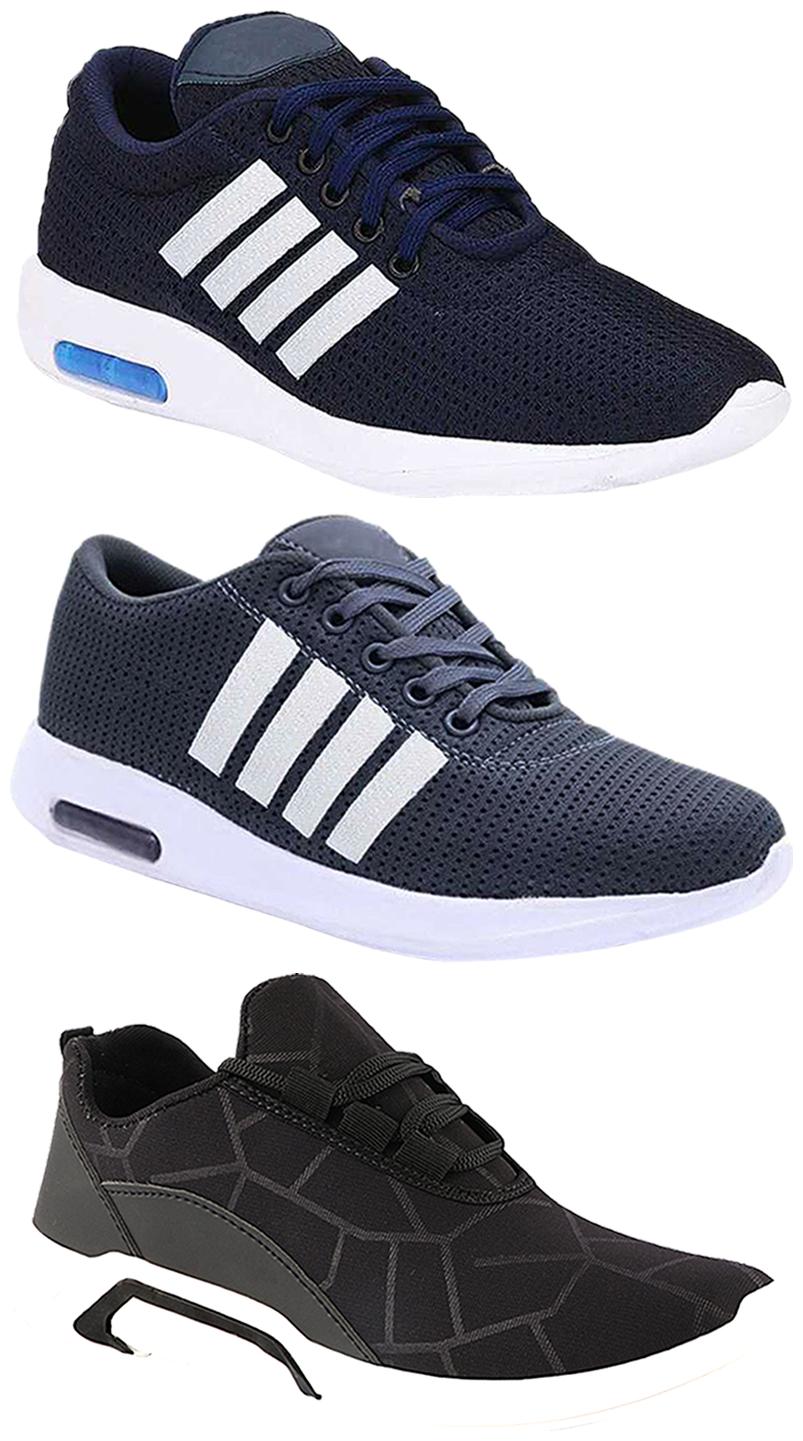 

Birde Men Multi-Color Casual Shoes - BRD-304-BLU BRD-304-GRY BRD-300-BLK