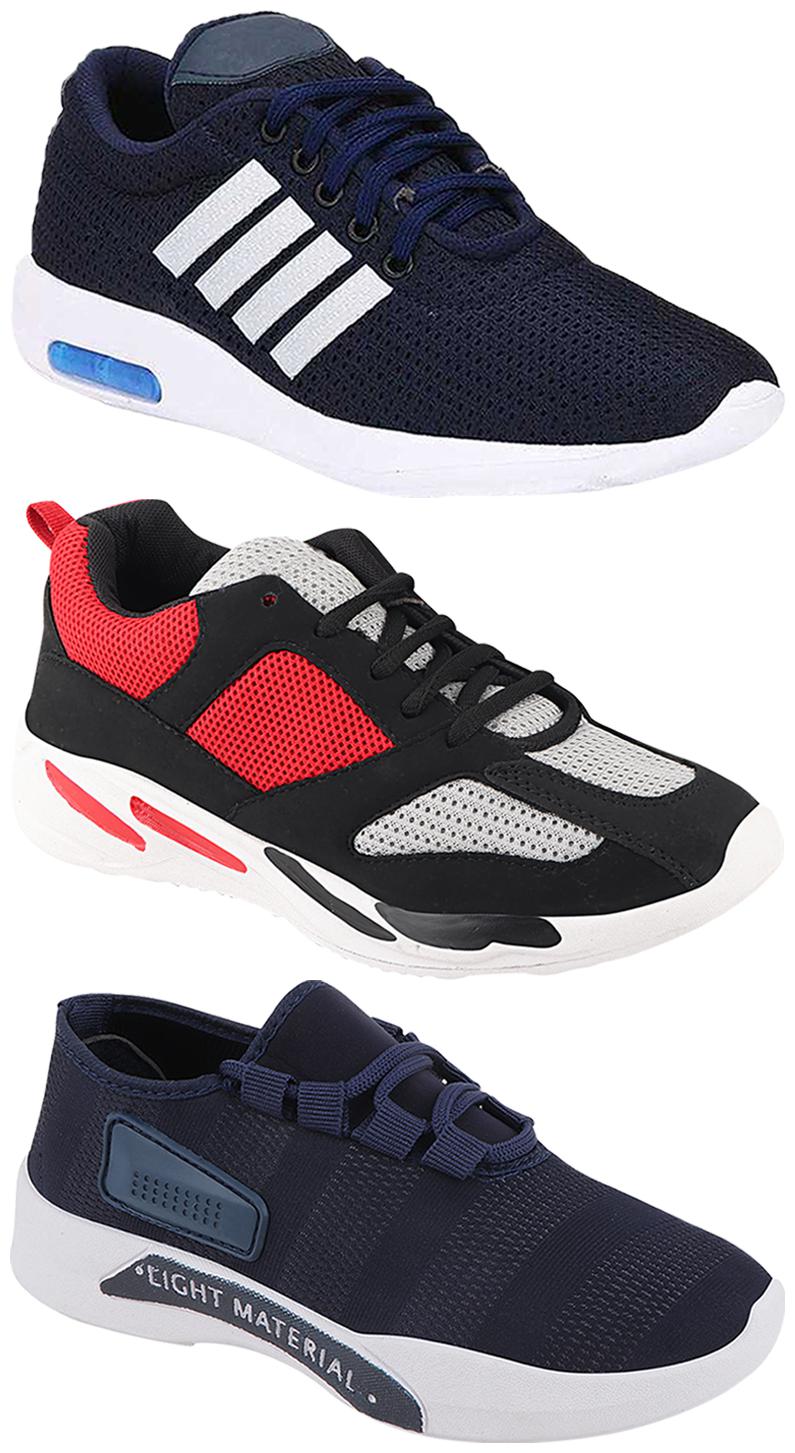 

Birde Men Multi-Color Casual Shoes - CASUAL SPORTS SNEAKERS RUNNNING SHOES - BRD-304-BLU BRD-301-BLU BRD-334
