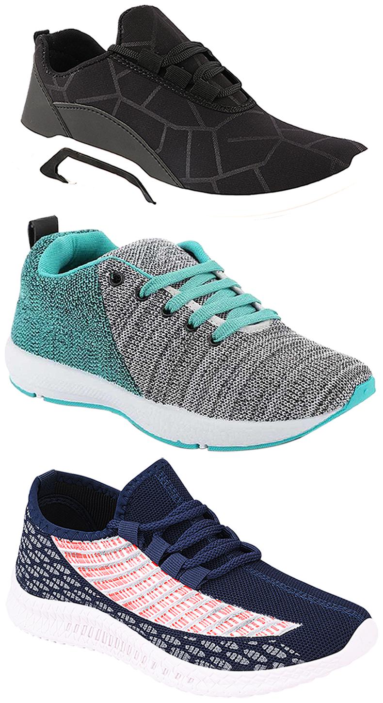 

Birde Men Multi-Color Casual Shoes - CASUAL SPORTS SNEAKERS RUNNNING SHOES - BRD-300-BLK-315-221