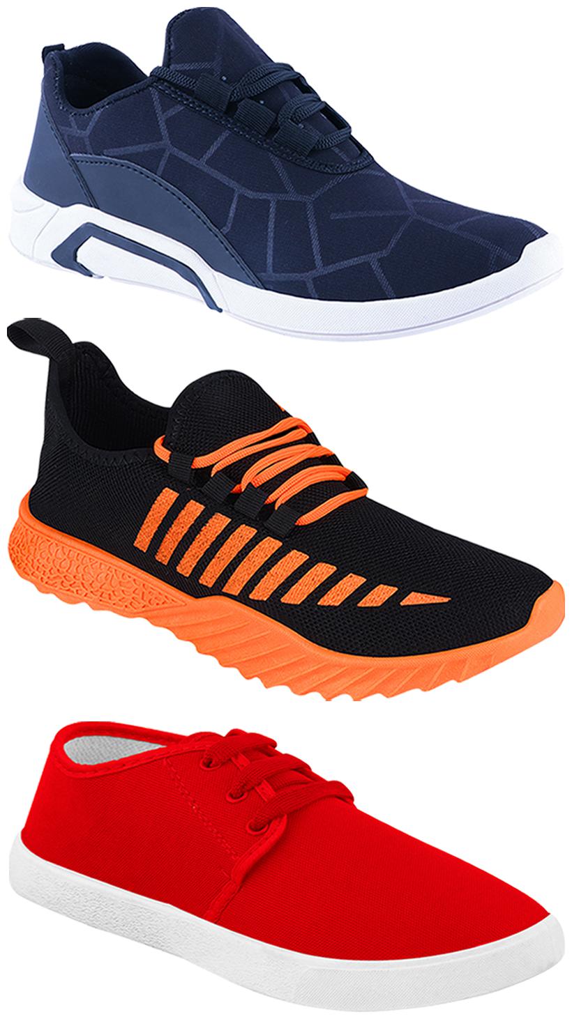 

Birde Men Multi-Color Casual Shoes - BRD-300-BLU-1077-359
