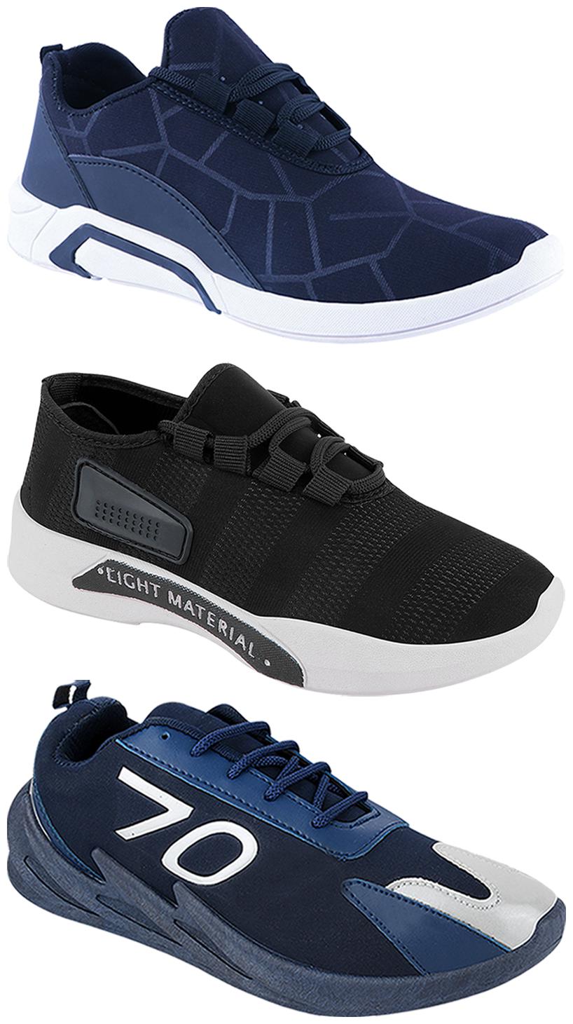

Birde Men Multi-Color Casual Shoes - CASUAL SPORTS SNEAKERS RUNNNING SHOES - BRD-300-BLU-301-BLK-351