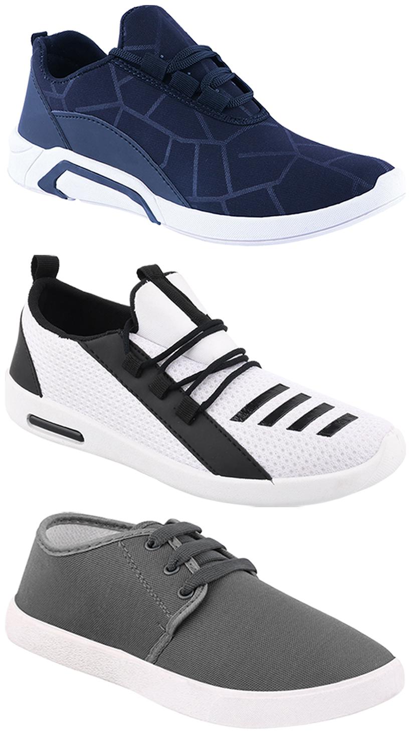 

Birde Men Multi-Color Casual Shoes - BRD-300-BLU-1079-376