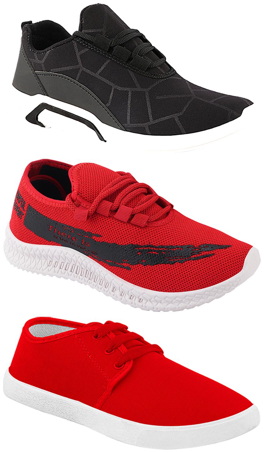 

Birde Men Multi-Color Casual Shoes - BRD-300-BLK-1077-321