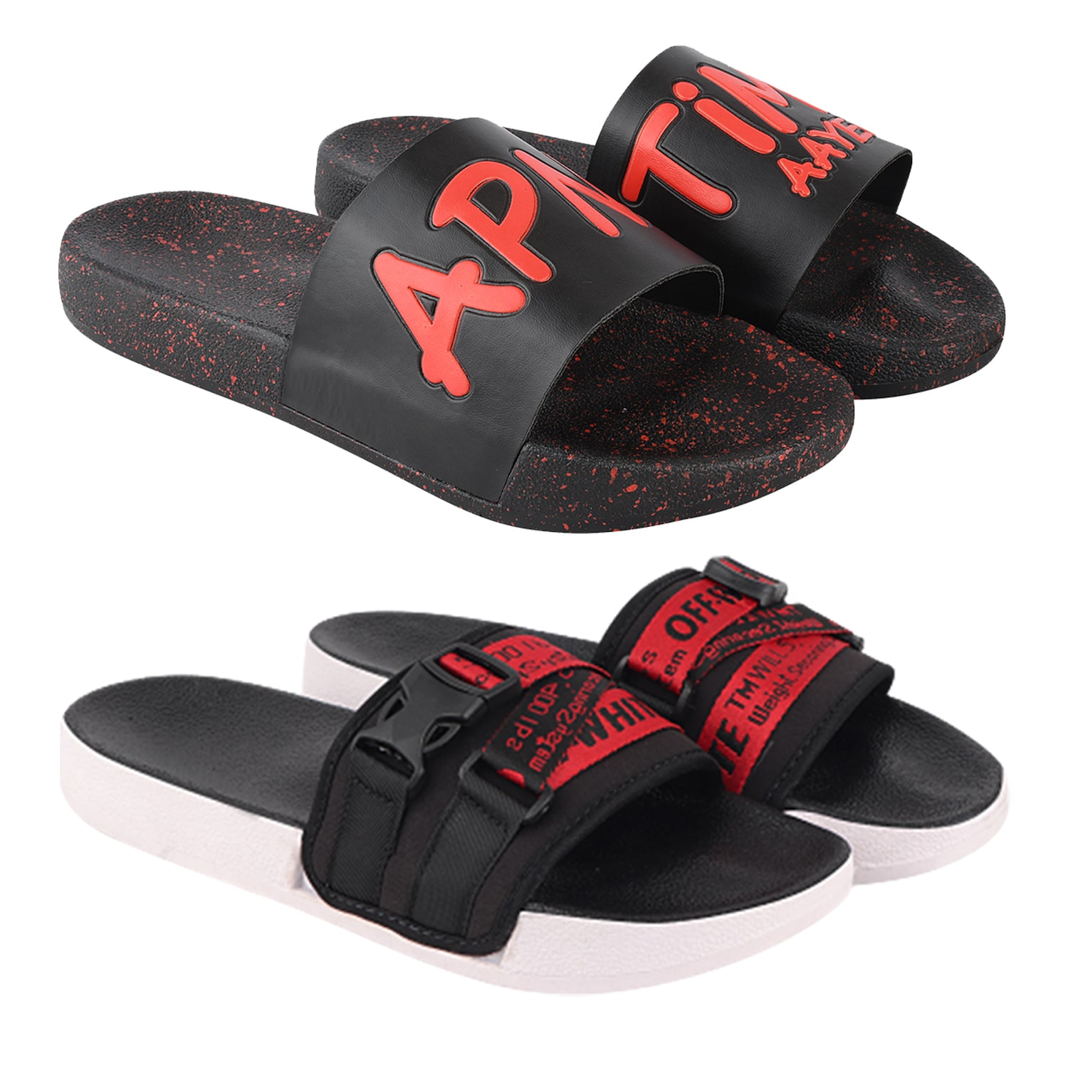 

Birde Men Multi Flip-Flops - 2 Pair