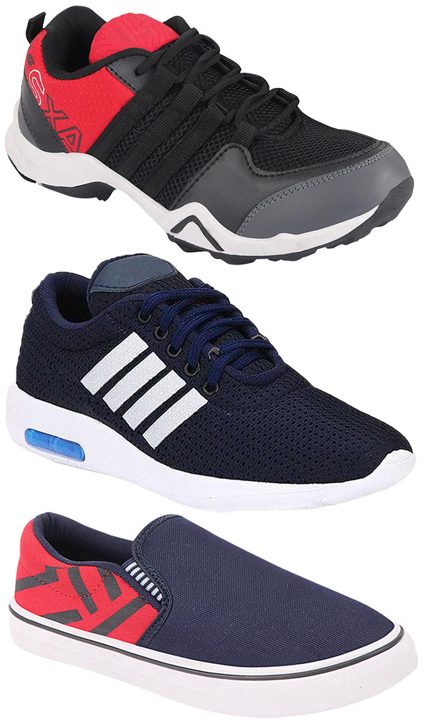 

Birde Men Multi-Color Casual Shoes - BRD-304-BLU BRD-308-RED AX-2