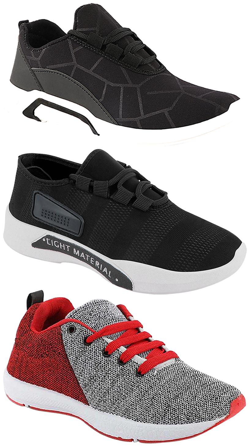 

Birde Men Multi-Color Casual Shoes - BRD-300-BLK-301-BLK-222