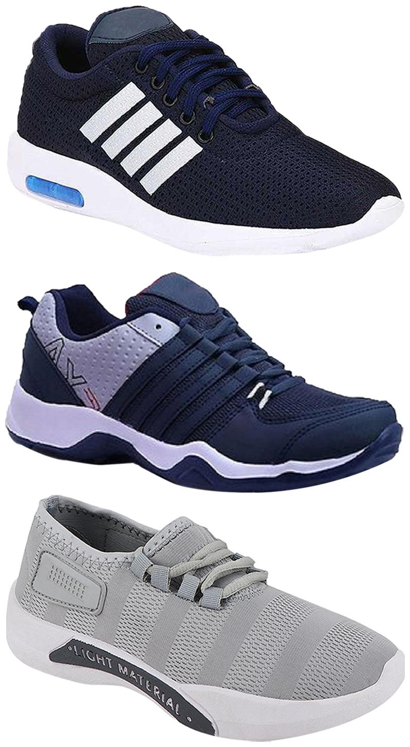 

Birde Men Multi-Color Casual Shoes - BRD-304-BLU BRD-301-GRY AX-1