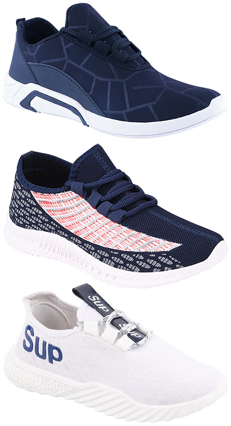 

Birde Men Multi-Color Casual Shoes - CASUAL SPORTS SNEAKERS RUNNNING SHOES - BRD-300-BLU-315-385