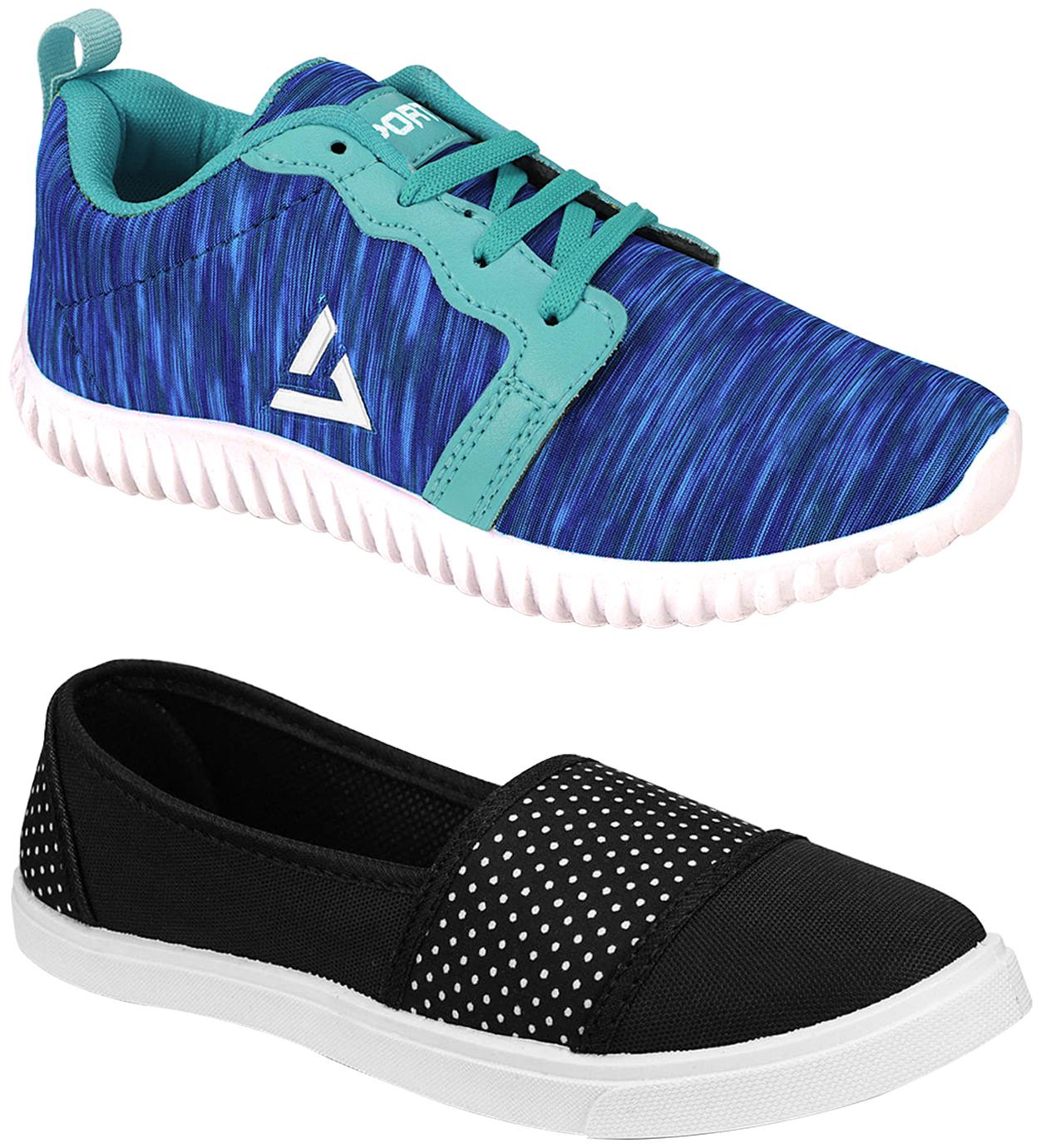 

Birde Women BRD-766-BLK Running Shoes ( Multi-Color )