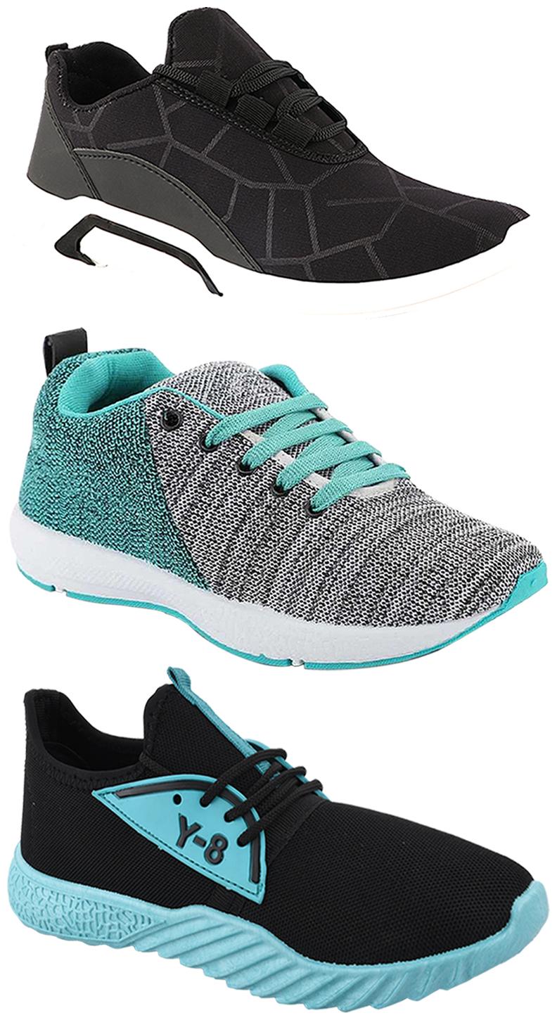 

Birde Men Multi-Color Casual Shoes - CASUAL SPORTS SNEAKERS RUNNNING SHOES - BRD-300-BLK-221-386