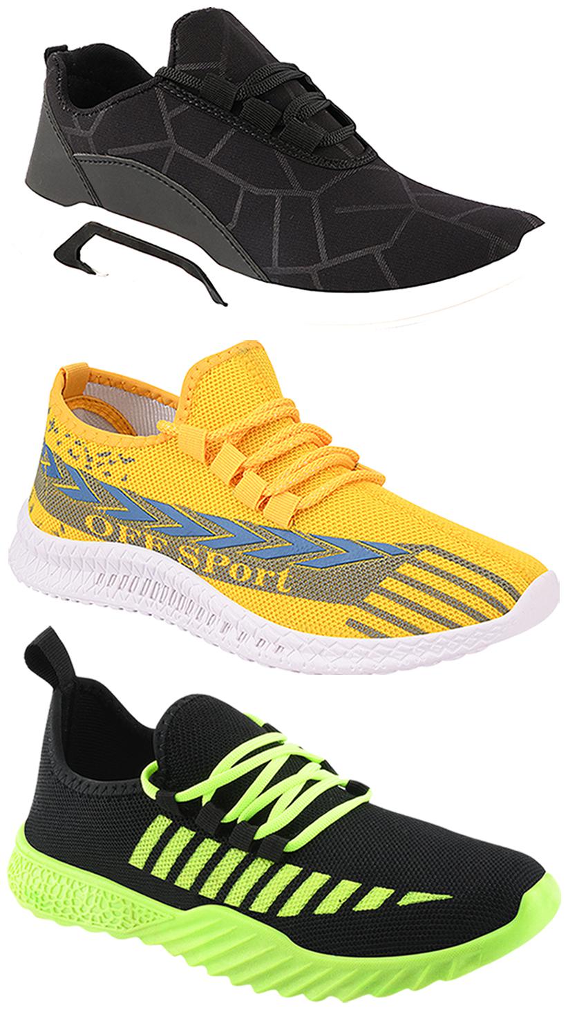 

Birde Men Multi-Color Casual Shoes - BRD-300-BLK-316-361