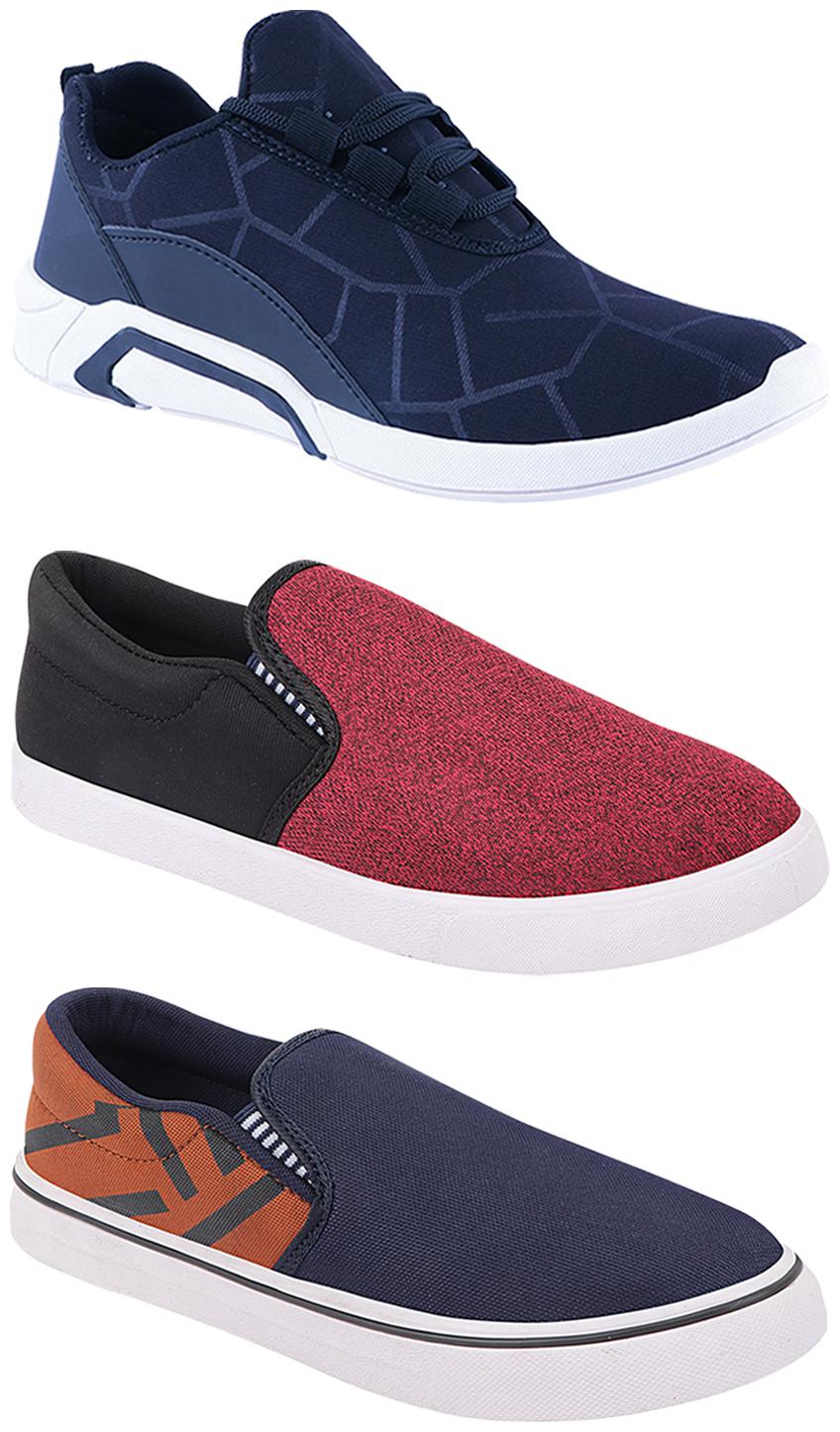 

Birde Men Multi-Color Casual Shoes - BRD-300-BLU-308-TAN-310-BLK