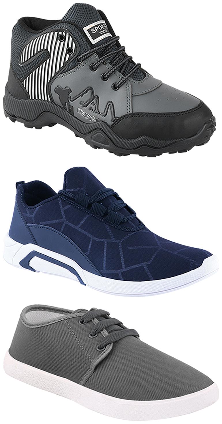 

Birde Men Multi-Color Casual Shoes - BRD-300-BLU-1079-367