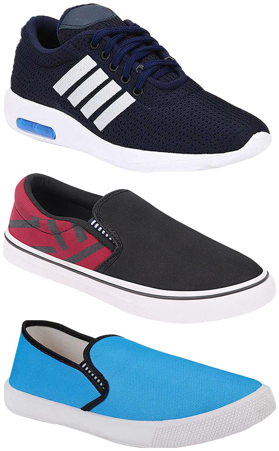 

Birde Men Multi-Color Casual Shoes - BRD-304-BLU BRD-308-MRN BRD-309-SKY
