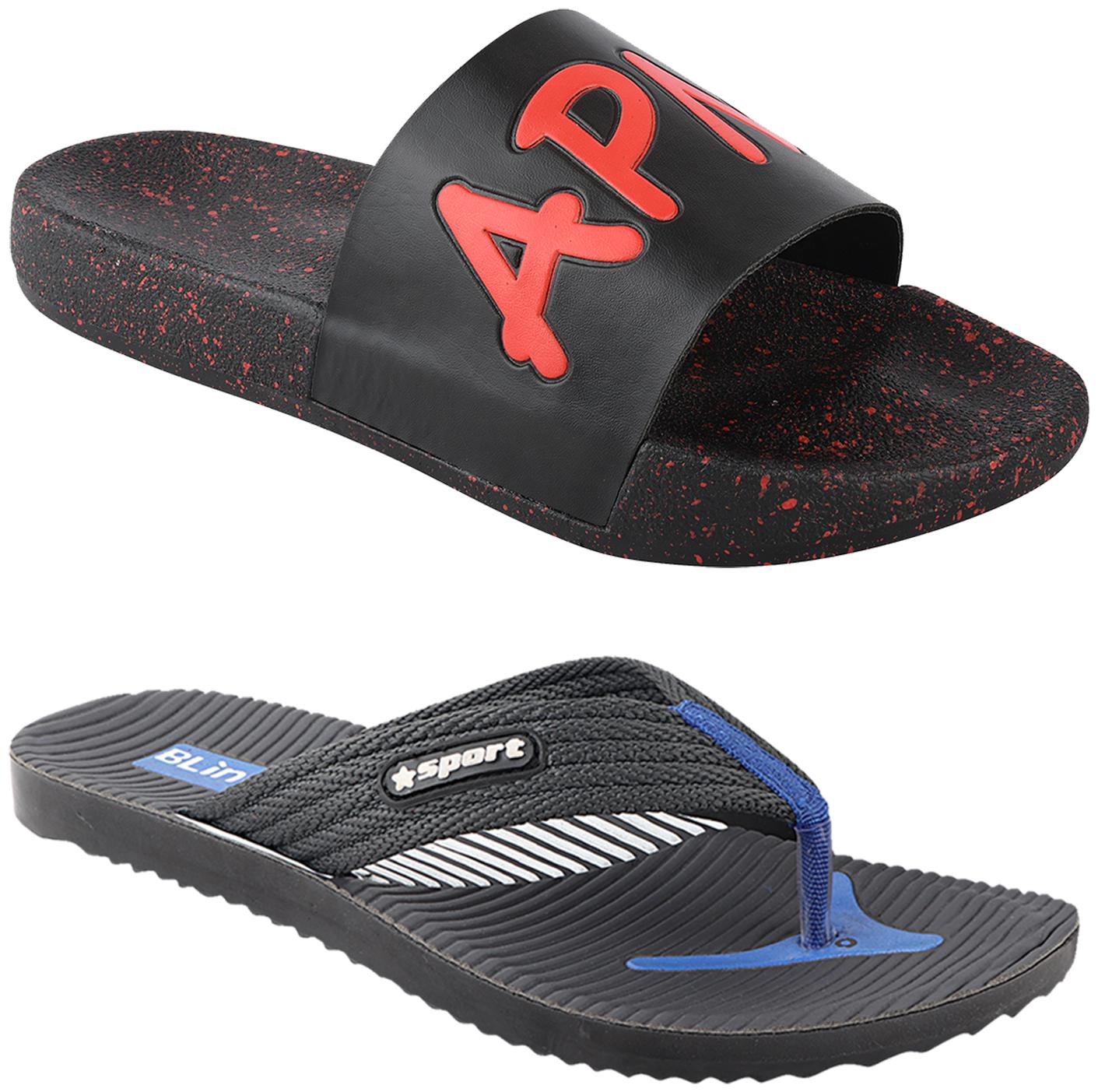 

Birde Men Multi Flip-Flops - 2 Pair