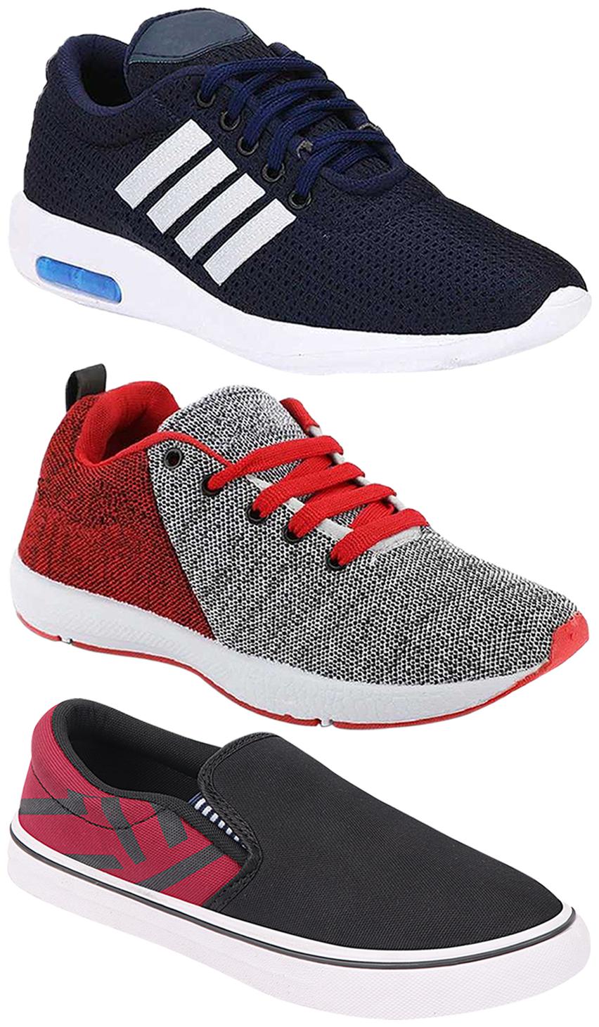 

Birde Men Multi-Color Casual Shoes - CASUAL SPORTS SNEAKERS RUNNNING SHOES - BRD-304-BLU BRD-308-MRN BRD-222