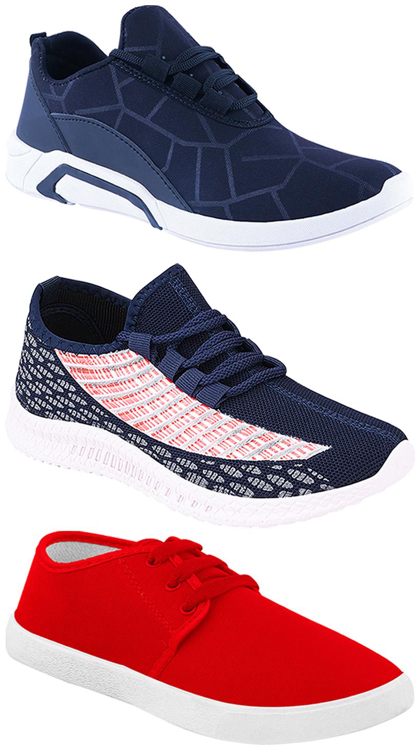 

Birde Men Multi-Color Casual Shoes - BRD-300-BLU-1077-315